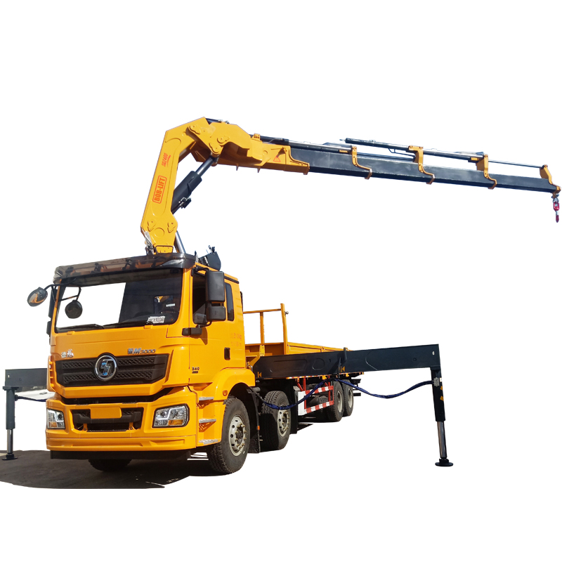 Grue montée sur camion à flèche articulée de 20 tonnes