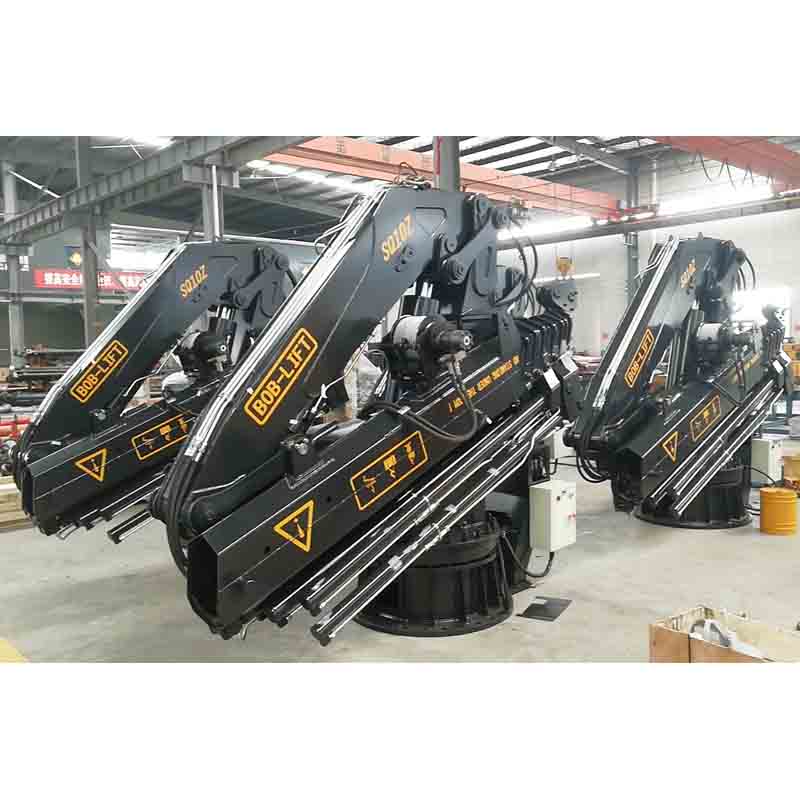 Grue marine à flèche articulée de 10 tonnes
