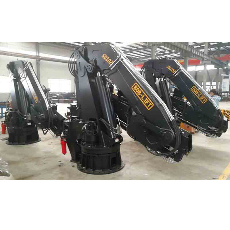 Grue marine à flèche articulée de 10 tonnes