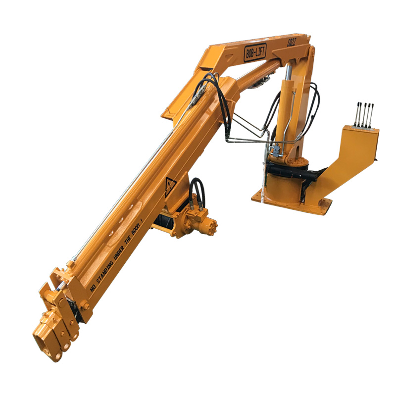 Grue marine à flèche articulée de 2 tonnes