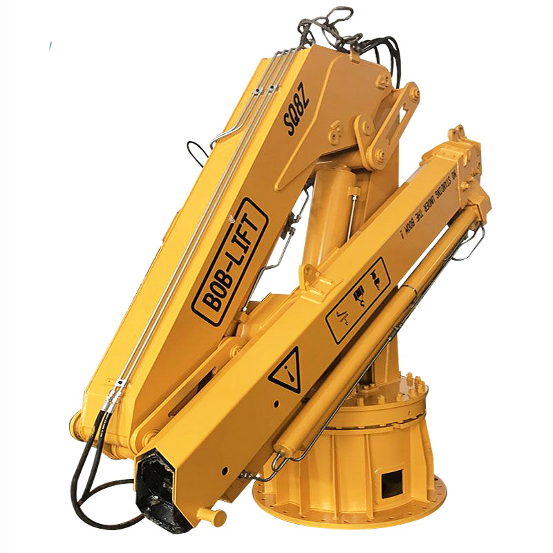 Grue marine à flèche articulée de 8 tonnes